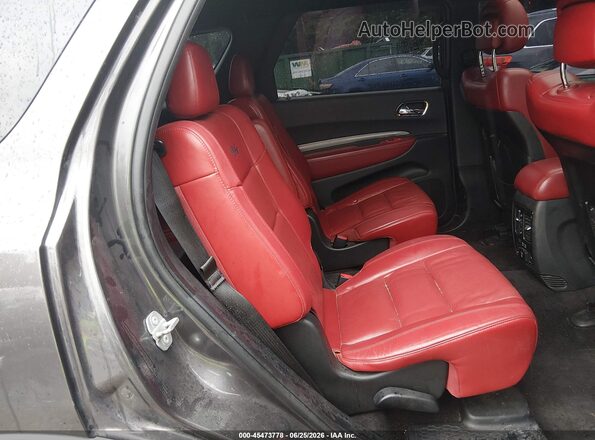1C4SDJCT2JC187413 2018 DODGE DURANGO Gray Вид наклейки з VIN-кодом
