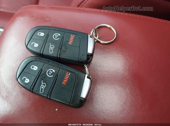 1C4SDJCT2JC187413 2018 DODGE DURANGO Gray Вид панелі приладів