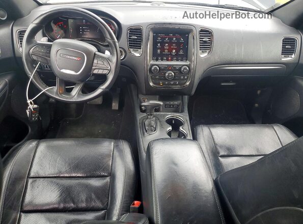 1C4SDJCT2KC651706 2019 DODGE DURANGO Черный Вид панели приборов