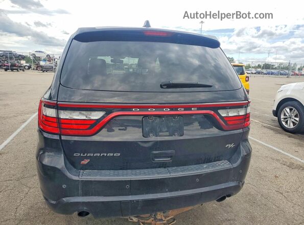1C4SDJCT2KC651706 2019 DODGE DURANGO Черный Вид сзади