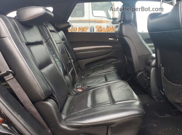 1C4SDJCT2KC651706 2019 DODGE DURANGO Черный Вид задней части салона