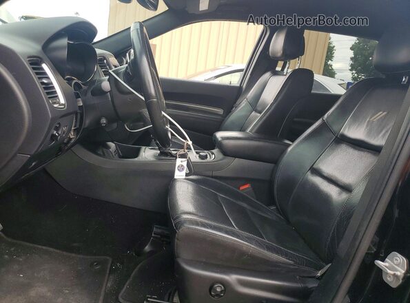 1C4SDJCT2KC651706 2019 DODGE DURANGO Черный Вид салона спереди