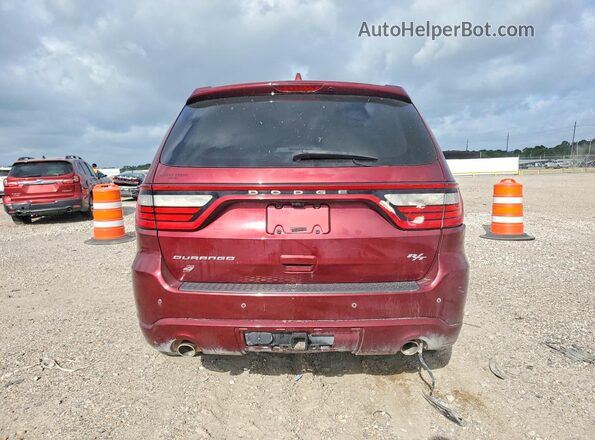1C4SDJCT2LC383063 2020 DODGE DURANGO Красный Вид сзади