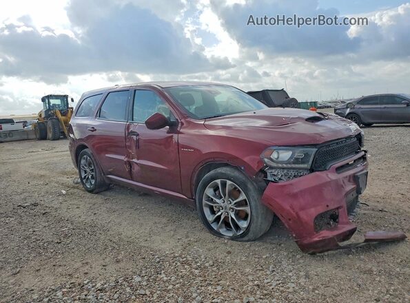 1C4SDJCT2LC383063 2020 DODGE DURANGO Красный Передняя правая четверть