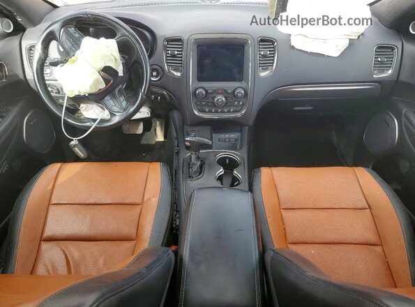 1C4SDJCT2LC383063 2020 DODGE DURANGO Красный Вид панели приборов