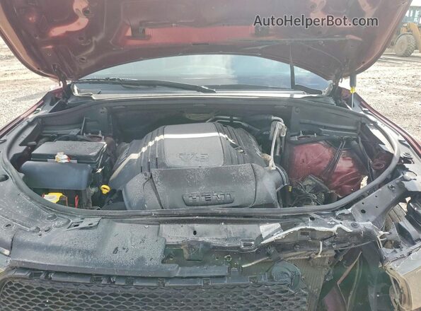 1C4SDJCT2LC383063 2020 DODGE DURANGO Красный Вид задней части салона