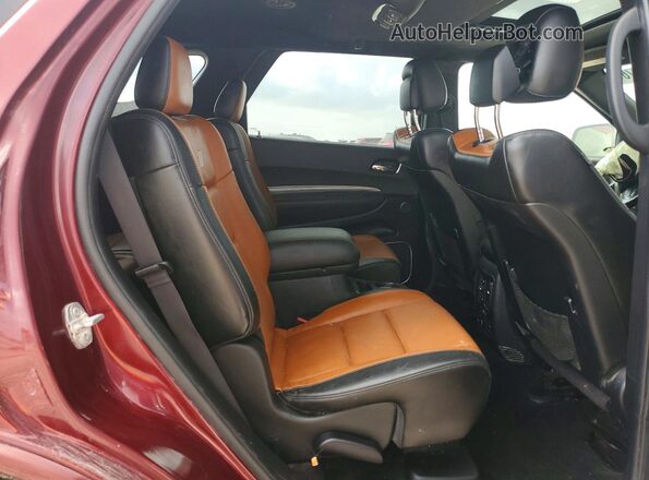 1C4SDJCT2LC383063 2020 DODGE DURANGO Красный Вид задних сидений