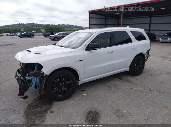 1C4SDJCT2NC222134 2022 DODGE DURANGO White Առջևի ձախ երեք քառորդ տեսարան