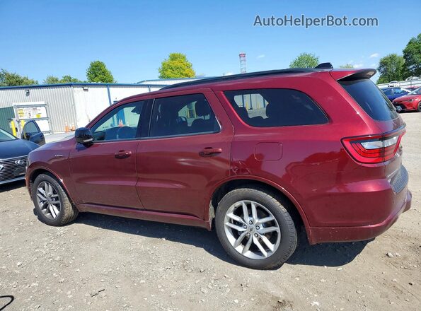 1C4SDJCT2RC143682 2024 DODGE DURANGO Red უკანა მარცხენა