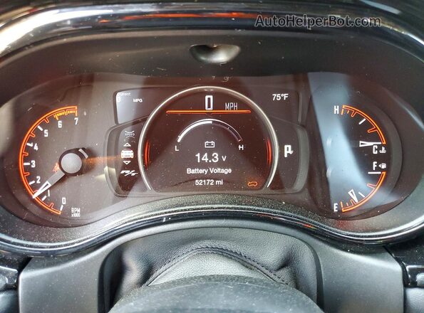 1C4SDJCT2RC143682 2024 DODGE DURANGO Red ხელსაწყოთა პანელის ხედი