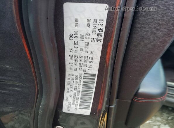 1C4SDJCT3HC661301 2017 DODGE DURANGO Gray VIN կոդի պիտակի տեսք