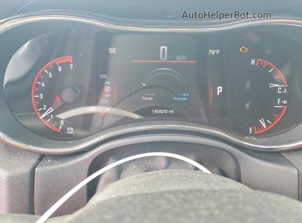 1C4SDJCT3HC661301 2017 DODGE DURANGO Gray Սարքավորումների վահանակի տեսք