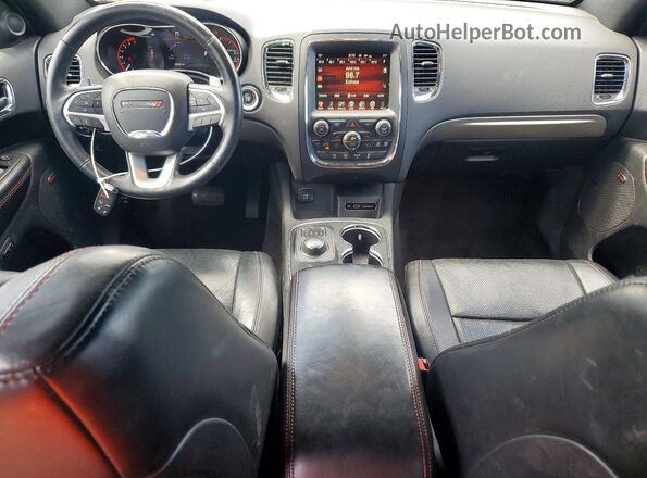 1C4SDJCT3HC661301 2017 DODGE DURANGO Gray Առջևի վահանակի տեսք