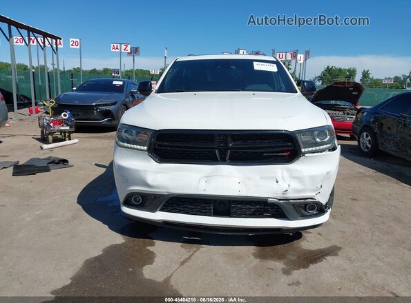 1C4SDJCT3HC687042 2017 DODGE DURANGO White ხელსაწყოთა პანელის ხედი
