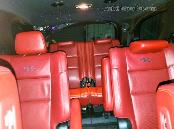 1C4SDJCT3JC248140 2018 DODGE DURANGO Black Вид задніх сидінь