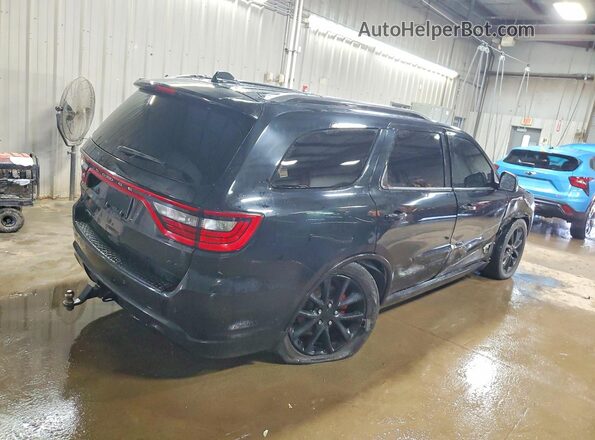 1C4SDJCT3JC248140 2018 DODGE DURANGO Black Задня права чверть