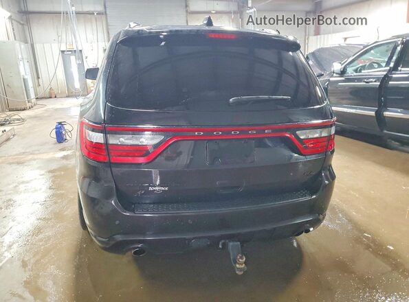 1C4SDJCT3JC248140 2018 DODGE DURANGO Black Вид ззаду