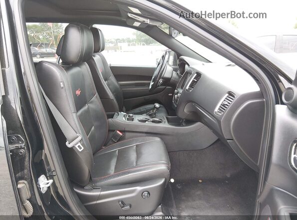 1C4SDJCT3JC261910 2018 DODGE DURANGO Black Front interior view