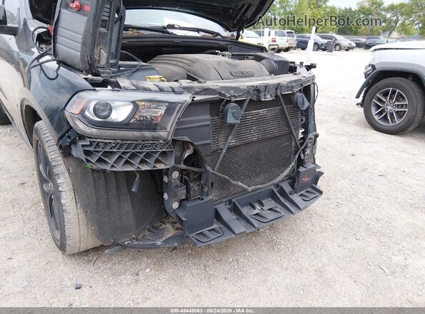 1C4SDJCT3JC261910 2018 DODGE DURANGO Black Front view