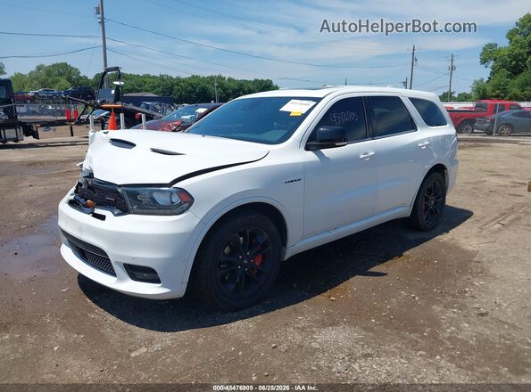 1C4SDJCT3LC228764 2020 DODGE DURANGO White Передня ліва чверть