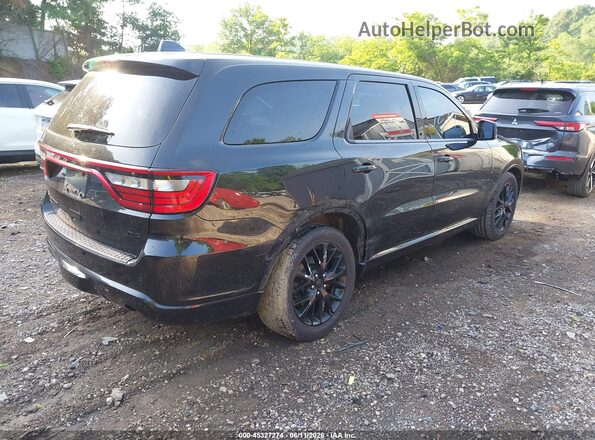 1C4SDJCT4GC416229 2016 DODGE DURANGO Black Задня права чверть