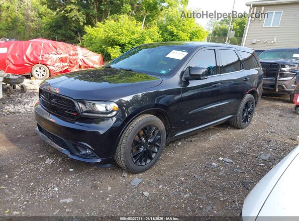 1C4SDJCT4GC416229 2016 DODGE DURANGO Black Передня ліва чверть
