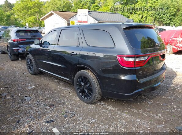 1C4SDJCT4GC416229 2016 DODGE DURANGO Black Задня ліва чверть