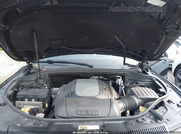 1C4SDJCT4GC416229 2016 DODGE DURANGO Black Вид ззаду