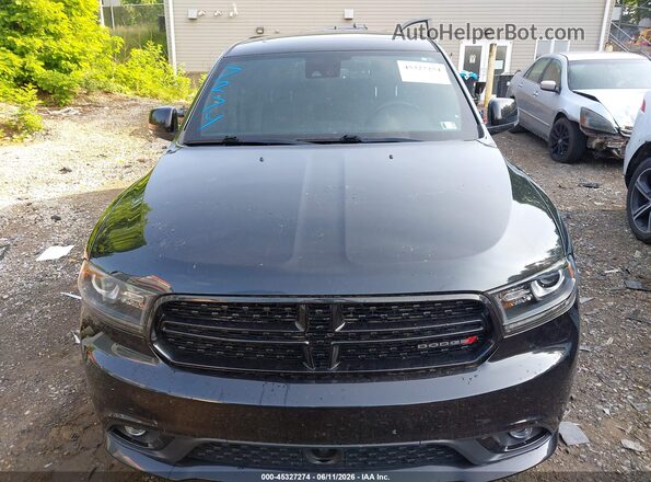 1C4SDJCT4GC416229 2016 DODGE DURANGO Black Вид щитка приладів
