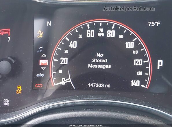 1C4SDJCT4GC416229 2016 DODGE DURANGO Black 