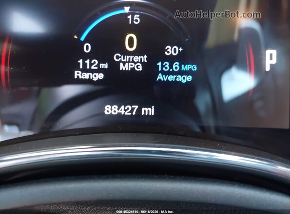 1C4SDJCT4HC675532 2017 DODGE DURANGO Black Widok tylnych siedzeń