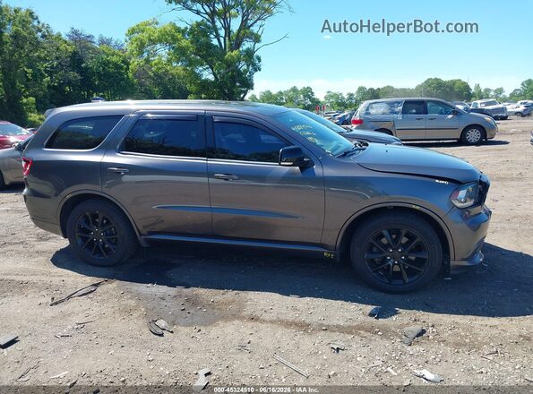 1C4SDJCT4HC675532 2017 DODGE DURANGO Black Widok wnętrza z tyłu