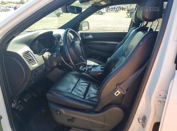 1C4SDJCT4HC857554 2017 DODGE DURANGO White Вид салону спереду