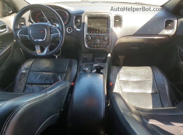 1C4SDJCT4HC857554 2017 DODGE DURANGO White Вид панелі приладів