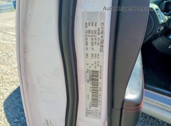1C4SDJCT4HC857554 2017 DODGE DURANGO White Панорамний вид салону 360°