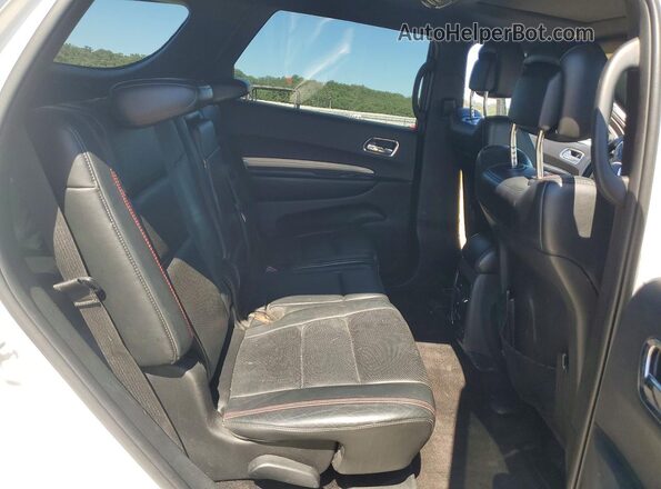 1C4SDJCT4HC857554 2017 DODGE DURANGO White Вид задньої частини салону
