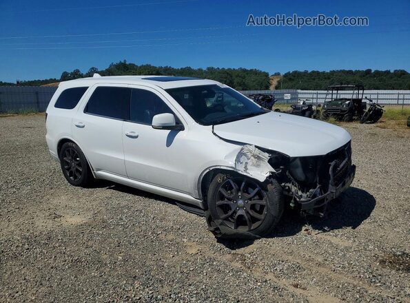 1C4SDJCT4HC857554 2017 DODGE DURANGO White Передня права чверть