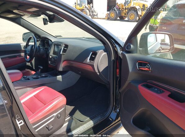 1C4SDJCT4LC228739 2020 DODGE DURANGO Black წინა სალონის ხედი