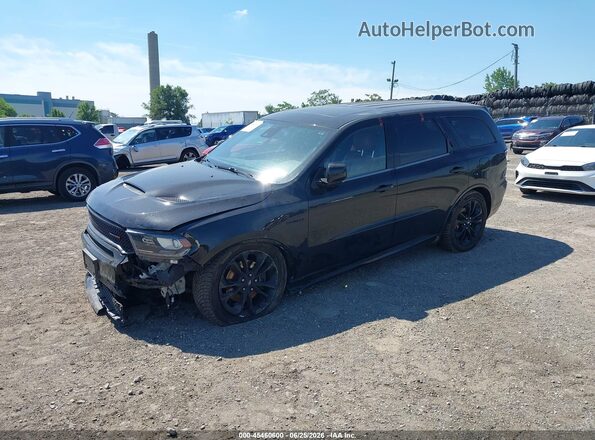 1C4SDJCT4LC228739 2020 DODGE DURANGO Black წინა მარცხენა ხედი სამი მეოთხედიდან