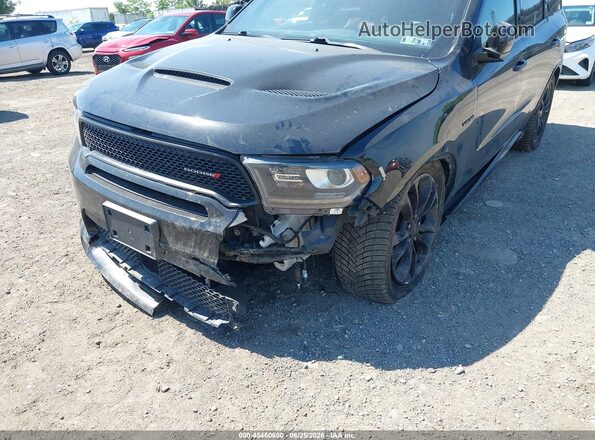 1C4SDJCT4LC228739 2020 DODGE DURANGO Black წინა ხედი