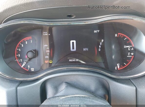 1C4SDJCT4LC228739 2020 DODGE DURANGO Black უკანა სავარძლების ხედი