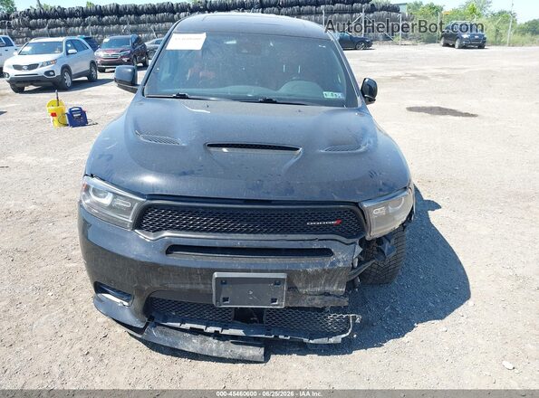 1C4SDJCT4LC228739 2020 DODGE DURANGO Black უკანა სალონის ხედი