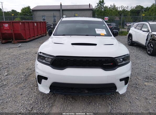 1C4SDJCT4NC195681 2022 DODGE DURANGO White Vista interior trasera