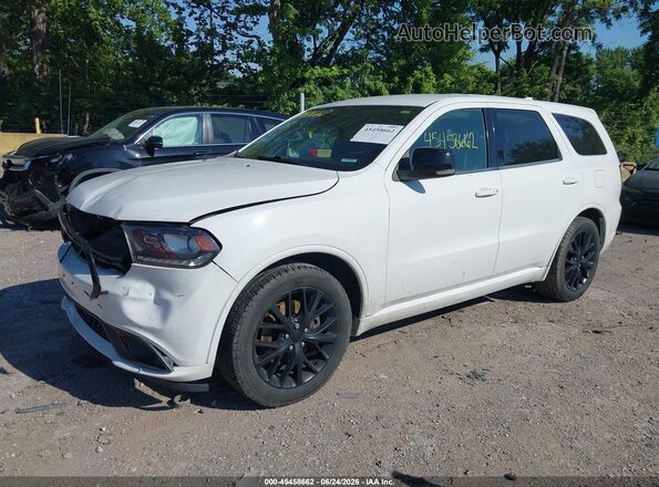 1C4SDJCT5GC465763 2016 DODGE DURANGO White წინა მარცხენა ხედი სამი მეოთხედიდან