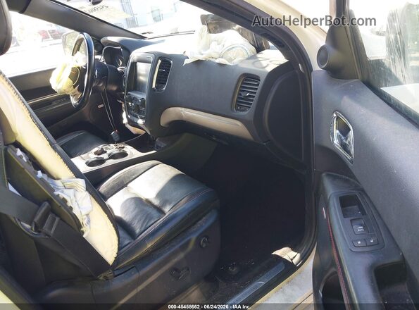 1C4SDJCT5GC465763 2016 DODGE DURANGO White წინა სალონის ხედი