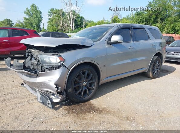 1C4SDJCT5HC783173 2017 DODGE DURANGO Silver წინა მარცხენა ხედი სამი მეოთხედიდან