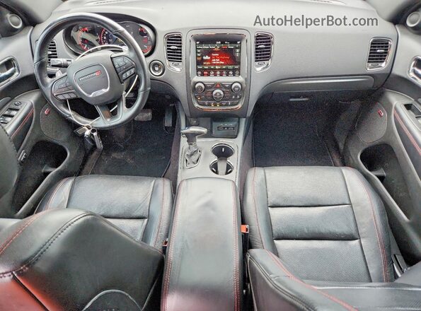 1C4SDJCT5JC341077 2018 DODGE DURANGO Burgundy Vista del salpicadero