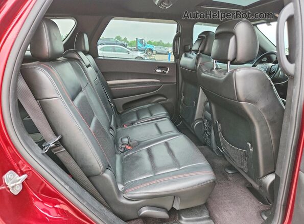1C4SDJCT5JC341077 2018 DODGE DURANGO Burgundy Vista interior trasera