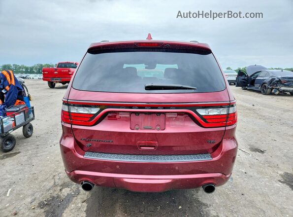 1C4SDJCT5JC341077 2018 DODGE DURANGO Burgundy Vista trasera