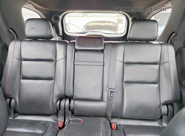 1C4SDJCT5JC341077 2018 DODGE DURANGO Burgundy Vista de los asientos traseros